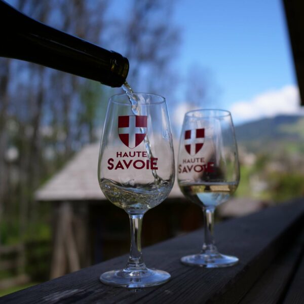 6 Verres à vin Haute-Savoie