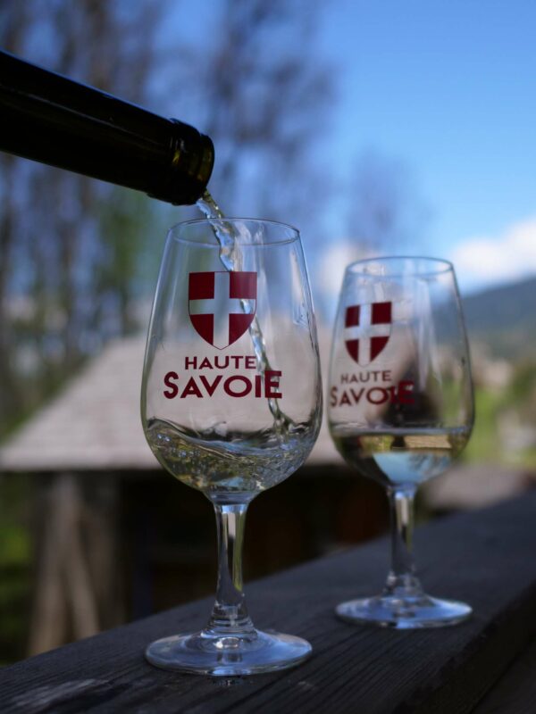 6 Verres à vin Haute-Savoie