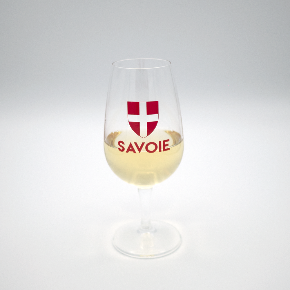Verre à vin Savoie imprimé en France
