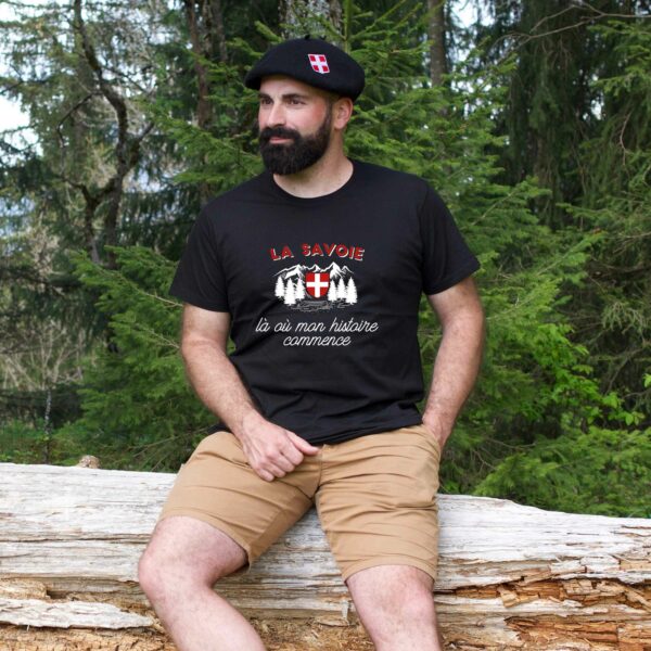T-shirt "La Savoie, là où mon histoire Commence" – Image 2