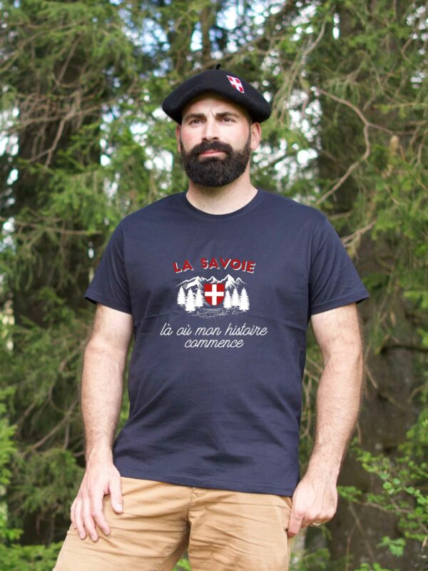 T-shirt "La Savoie, là où mon histoire Commence"