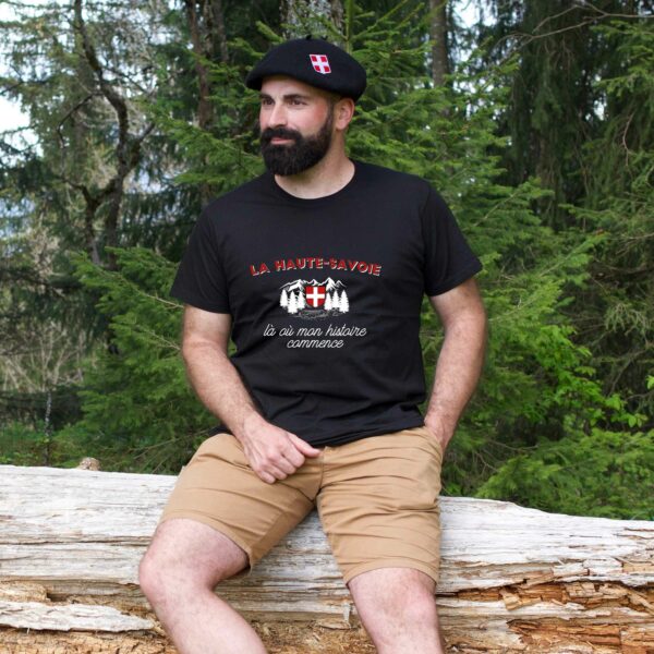T-shirt - La Haute-Savoie, là où mon histoire Commence
