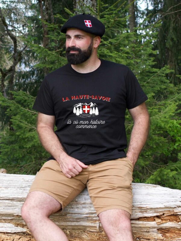 T-shirt - La Haute-Savoie, là où mon histoire Commence