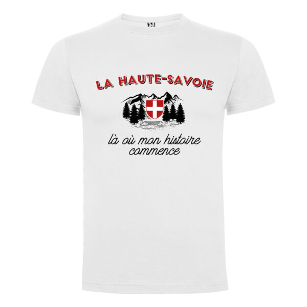T-shirt "La Haute-Savoie, là où mon histoire Commence" – Image 3