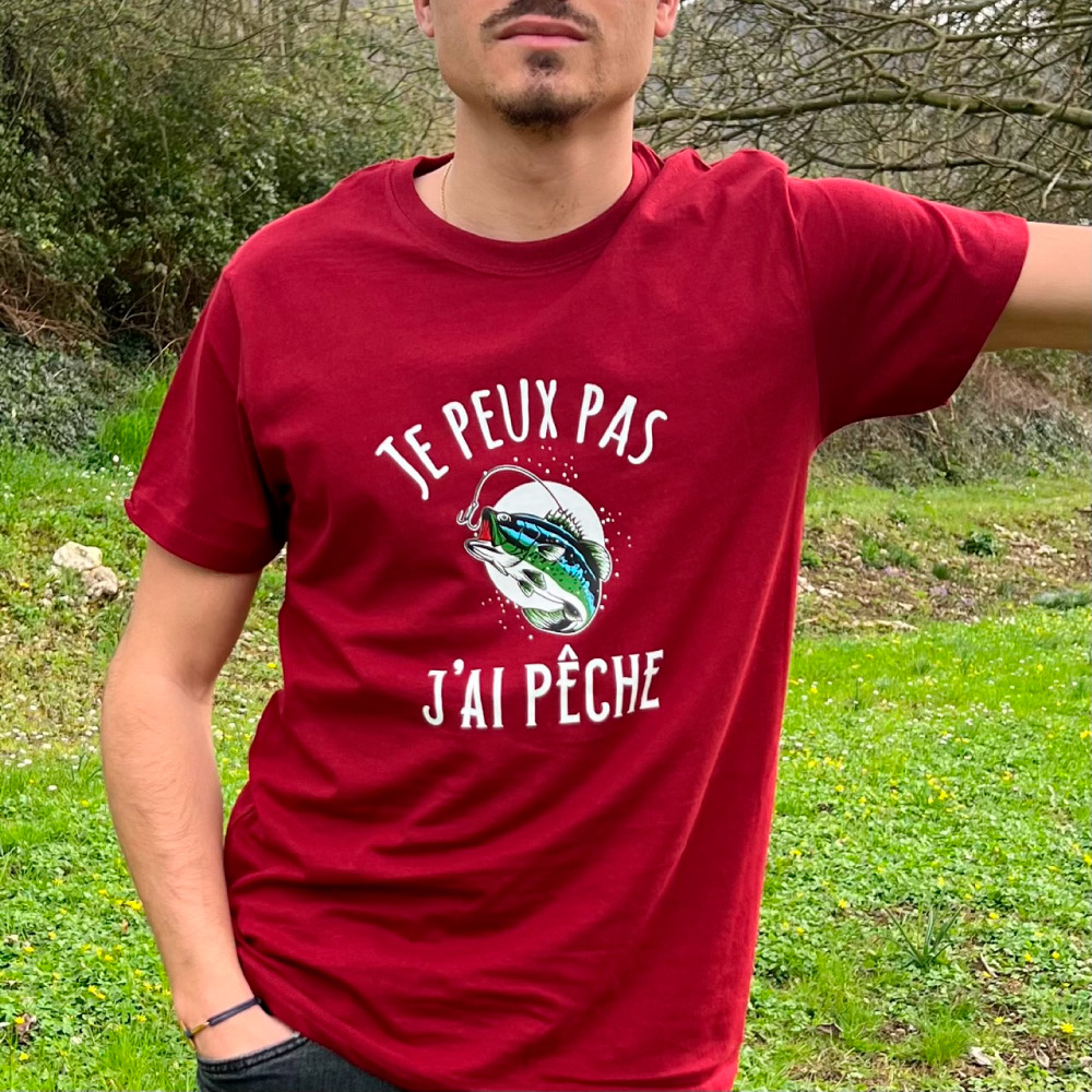 Cadeau humour pêcheur - le tee-shirt du pêcheur