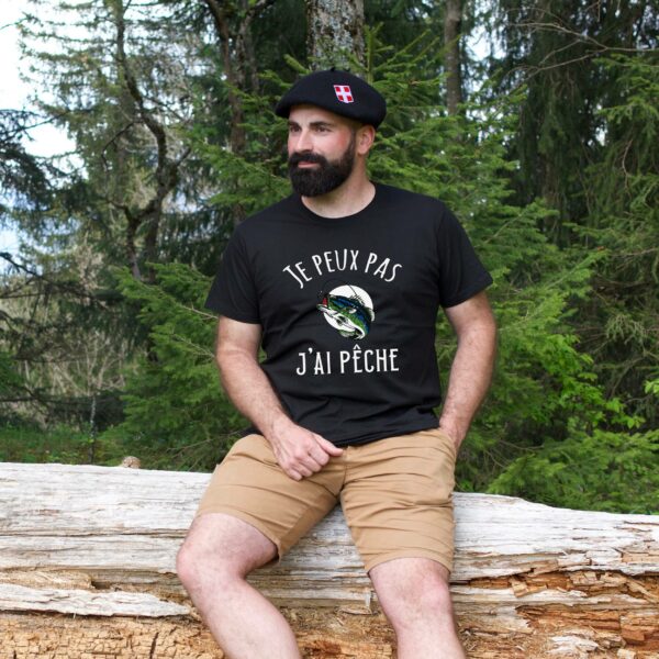 T-shirt Homme - Je peux pas j'ai pêche – Image 2