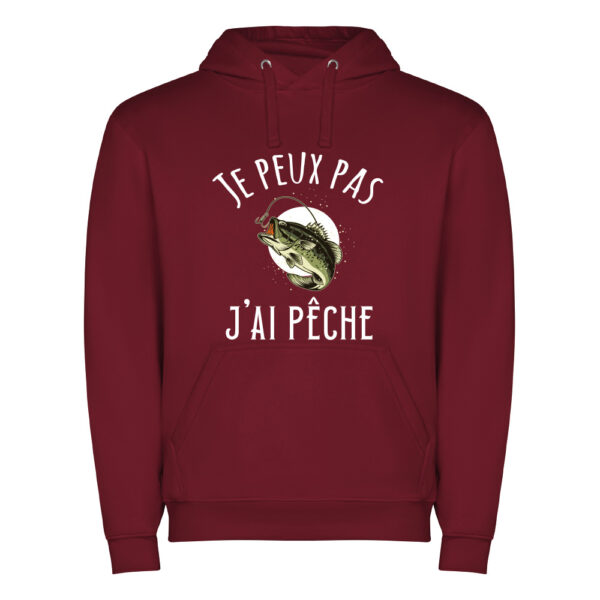 Sweat Homme - Je peux pas j'ai pêche – Image 4