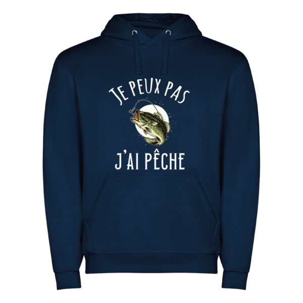 Sweat Homme - Je peux pas j'ai pêche – Image 3