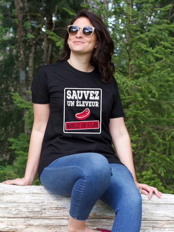 Sauvez un éleveur mangez un vegan (4)