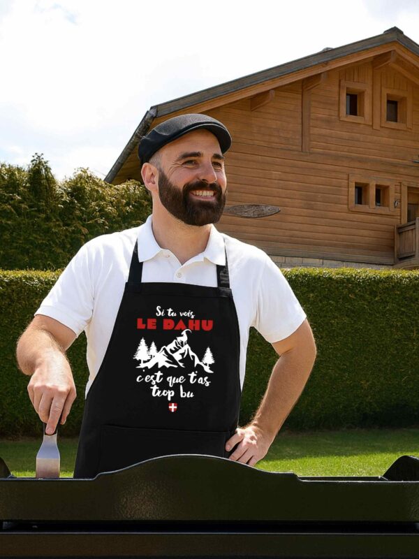 Tablier Si tu vois le Dahu c'est que t'as trop bu