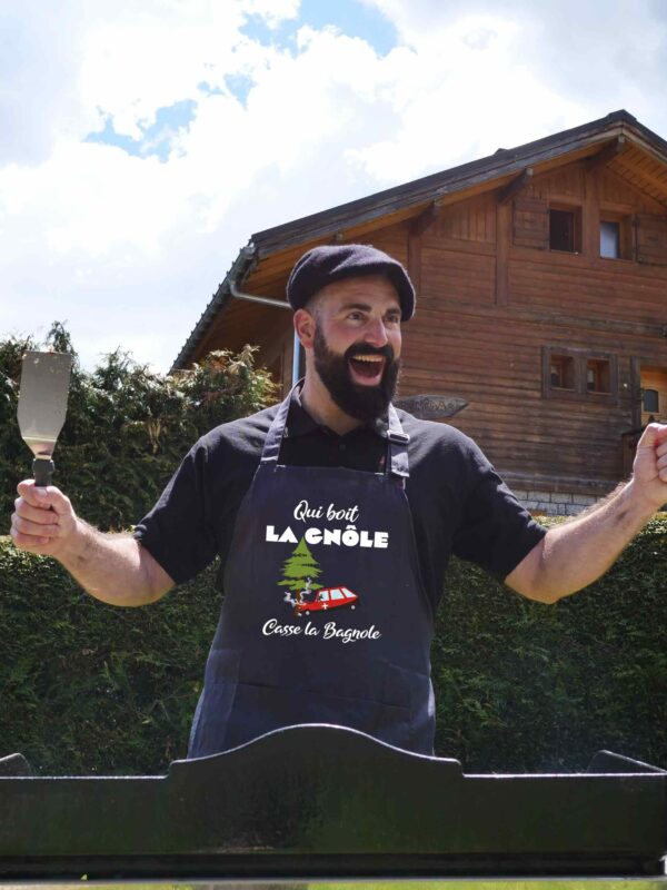Tablier Qui boit la Gnôle casse la Bagnole