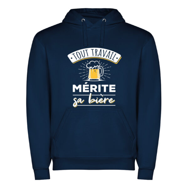 Sweat Homme - Tout travail mérite sa bière – Image 4