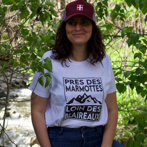 T-shirt Femme - Près des Marmottes loin des Blaireaux – Image 5