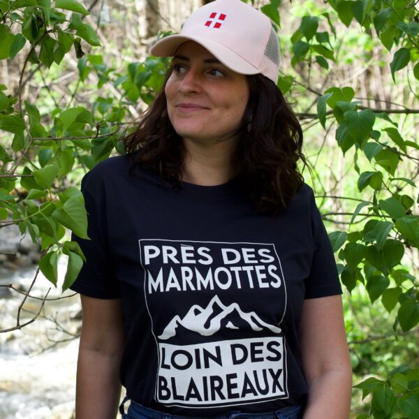 T-shirt Femme - Près des Marmottes loin des Blaireaux – Image 4