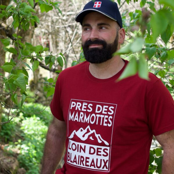 T-shirt Homme - Près des Marmottes loin des Blaireaux – Image 6