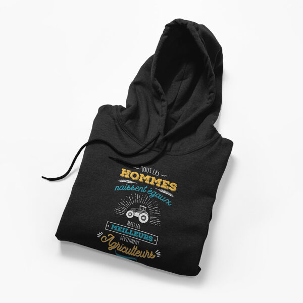 Sweat Homme - Les meilleurs deviennent agriculteurs – Image 2
