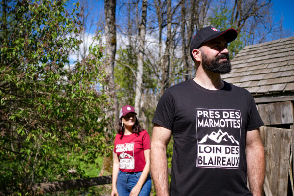 T-shirt Homme - Près des Marmottes loin des Blaireaux – Image 4