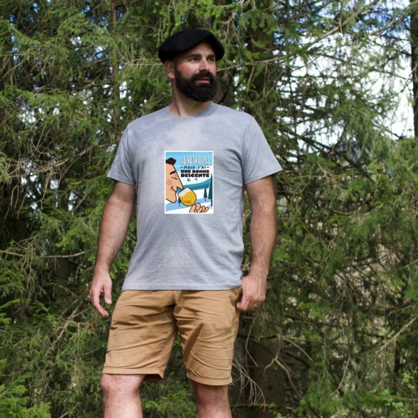 T-shirt Homme - Je ne skie pas, mais j'ai une bonne descente – Image 5