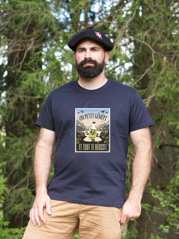 T-shirt Homme - Un petit Génépi et tout te réussit