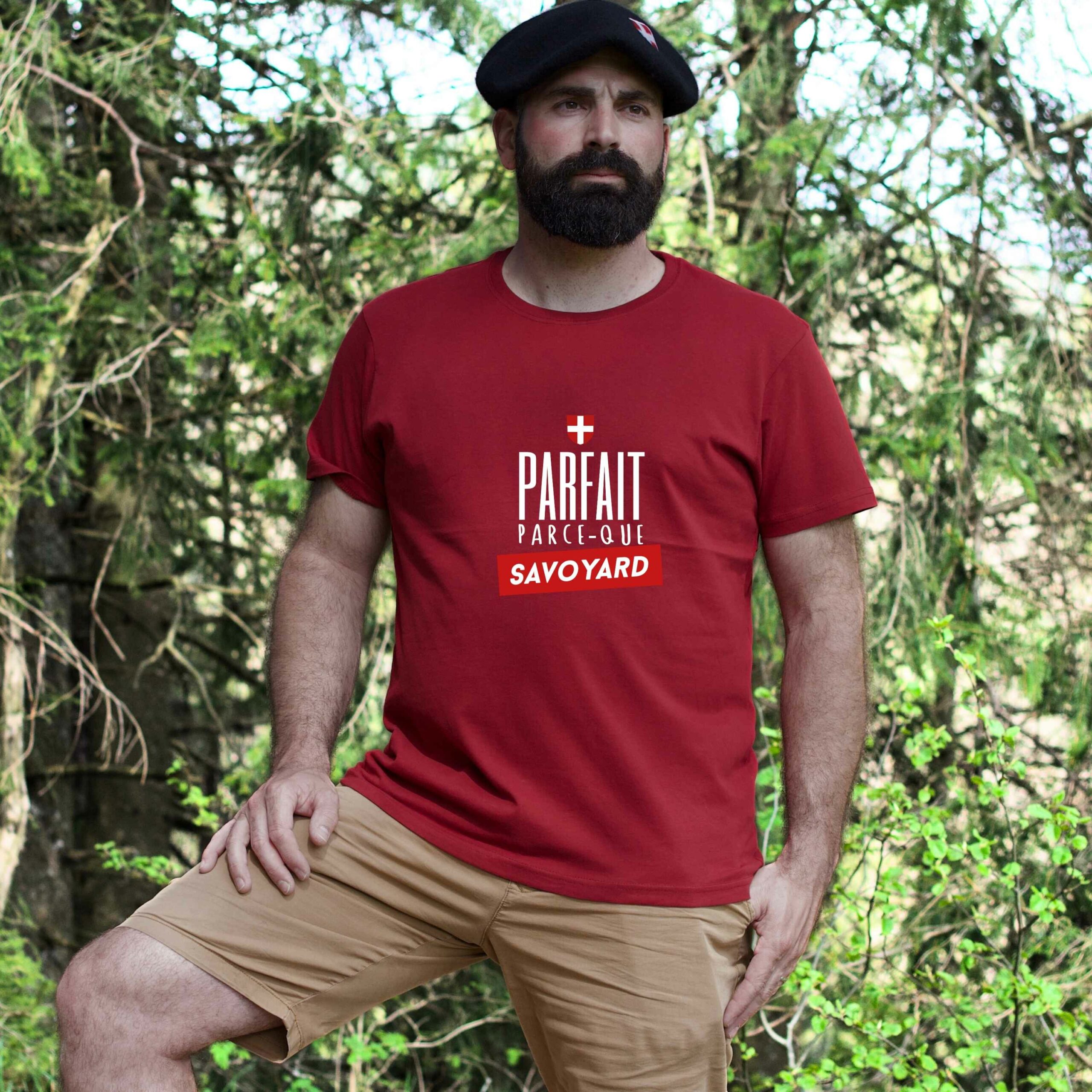 T-shirt Homme - Parfait parce-que Savoyard