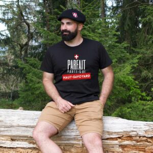 T-shirt Homme - Parfait parce-que Haut-Savoyard