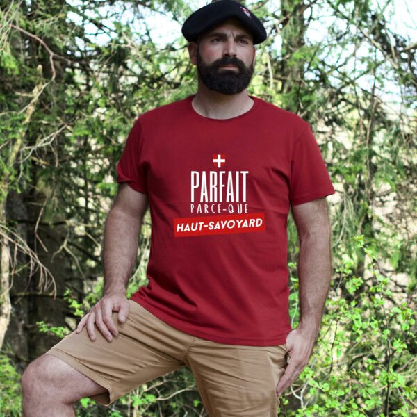 T-shirt Homme - Parfait parce-que Haut-Savoyard