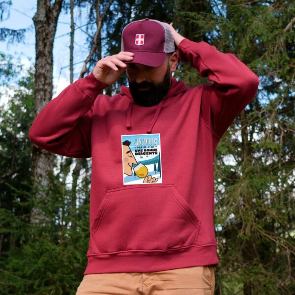Sweat Homme - Je ne ski pas – Image 4