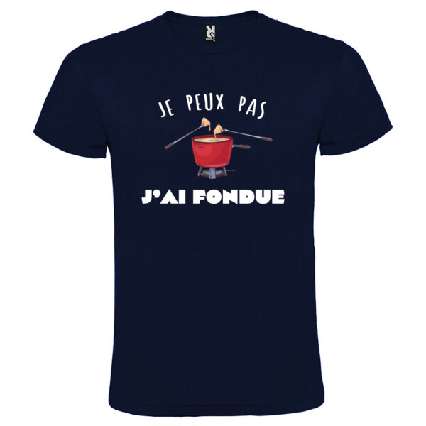 T-shirt Femme - Je peux pas, j'ai fondue – Image 5