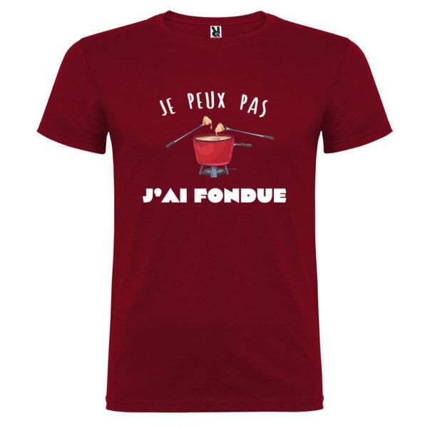 T-shirt Femme - Je peux pas, j'ai fondue – Image 4