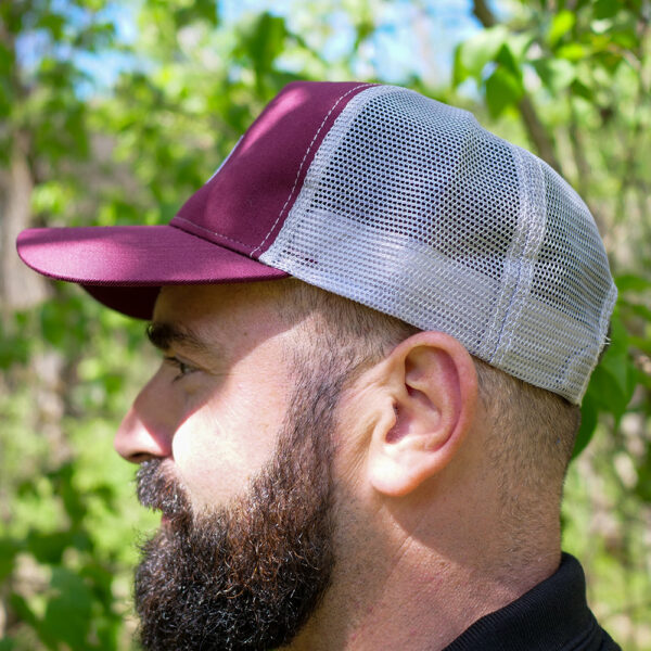 Casquette Trucker Bordeaux
