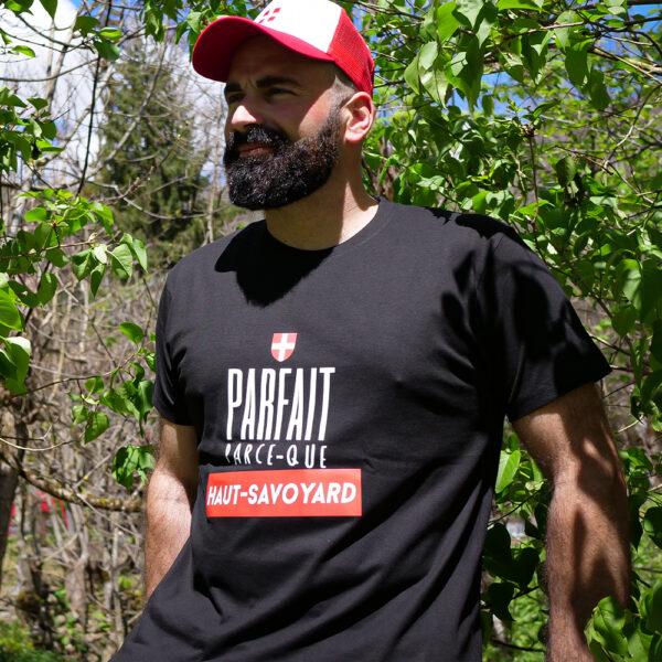 T-shirt Homme - Parfait parce-que Haut-Savoyard – Image 2