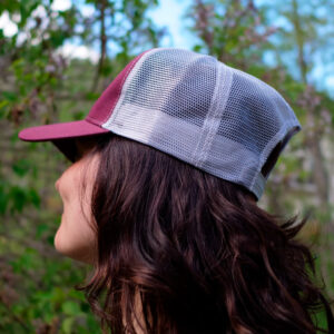 Casquette Trucker Bordeaux