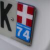 Sticker Immatriculation HAUTE-SAVOIE 74