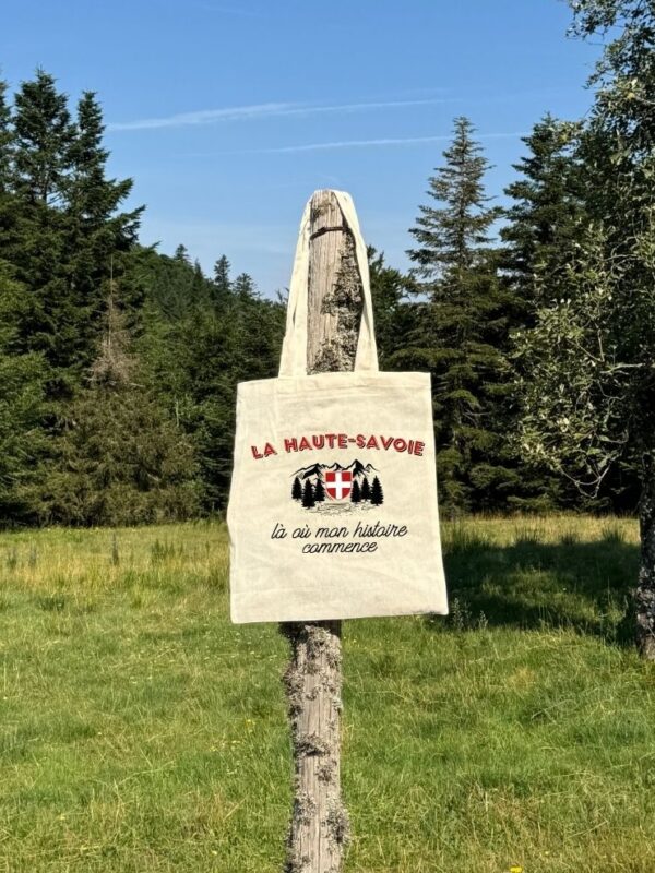 Totebag Haute Savoie histoire