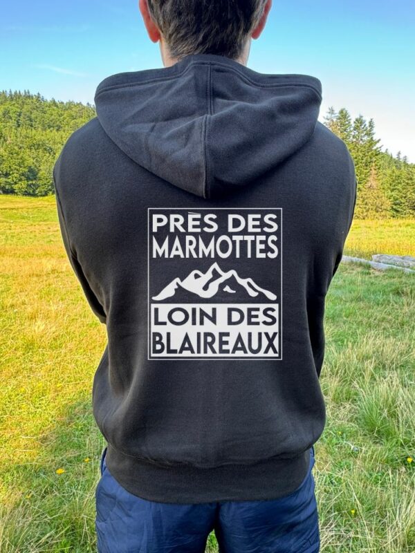 Veste Près des Marmottes Loin des blaireaux