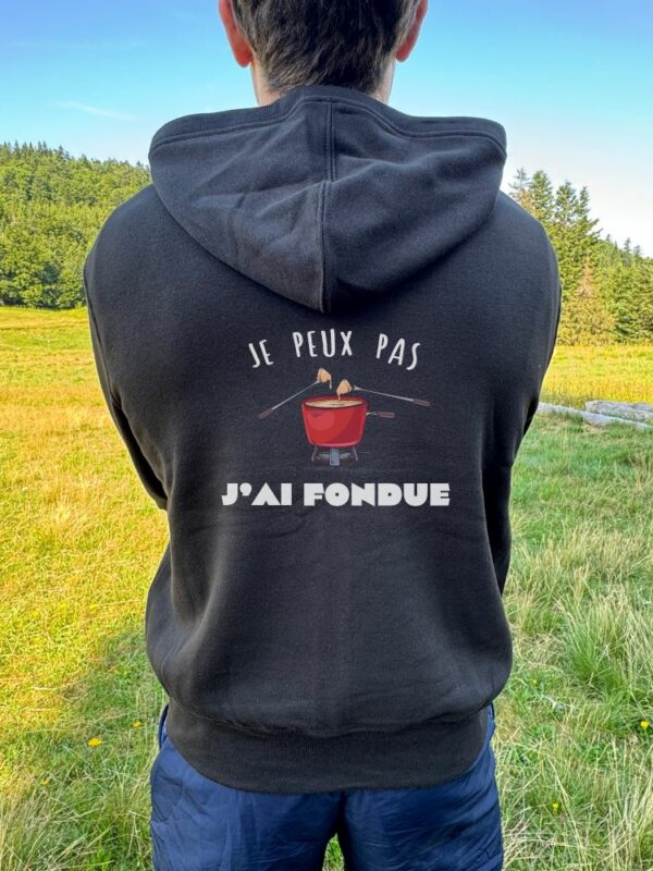 Veste Je peux pas j'ai fondue