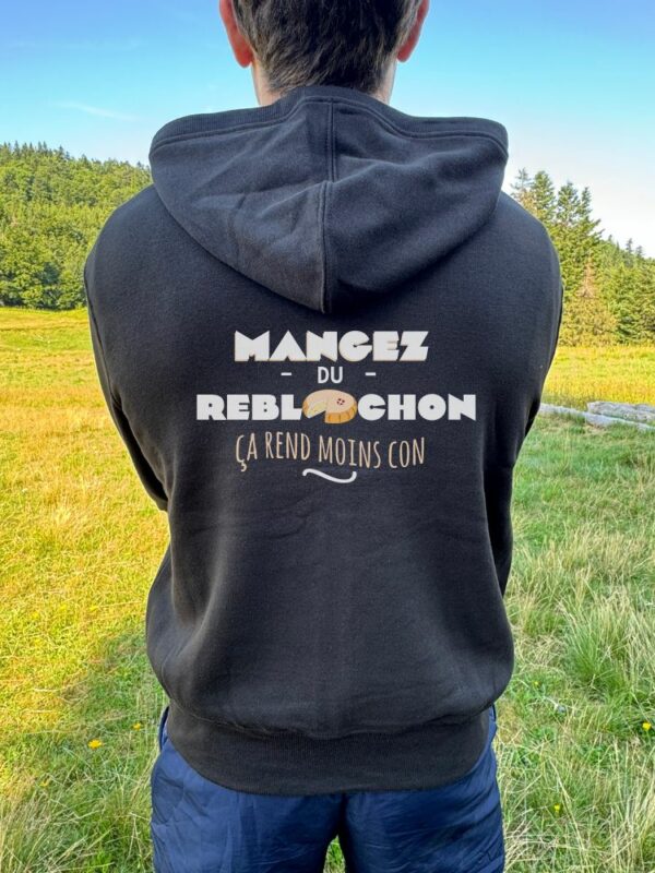 Veste Mangez du reblochon ca rend moins con