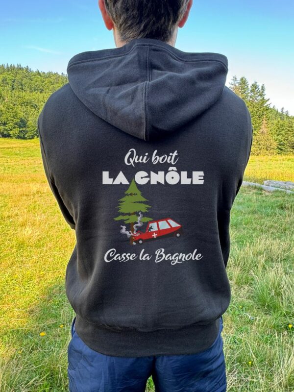 Veste Qui boit la gnole casse la bagnole