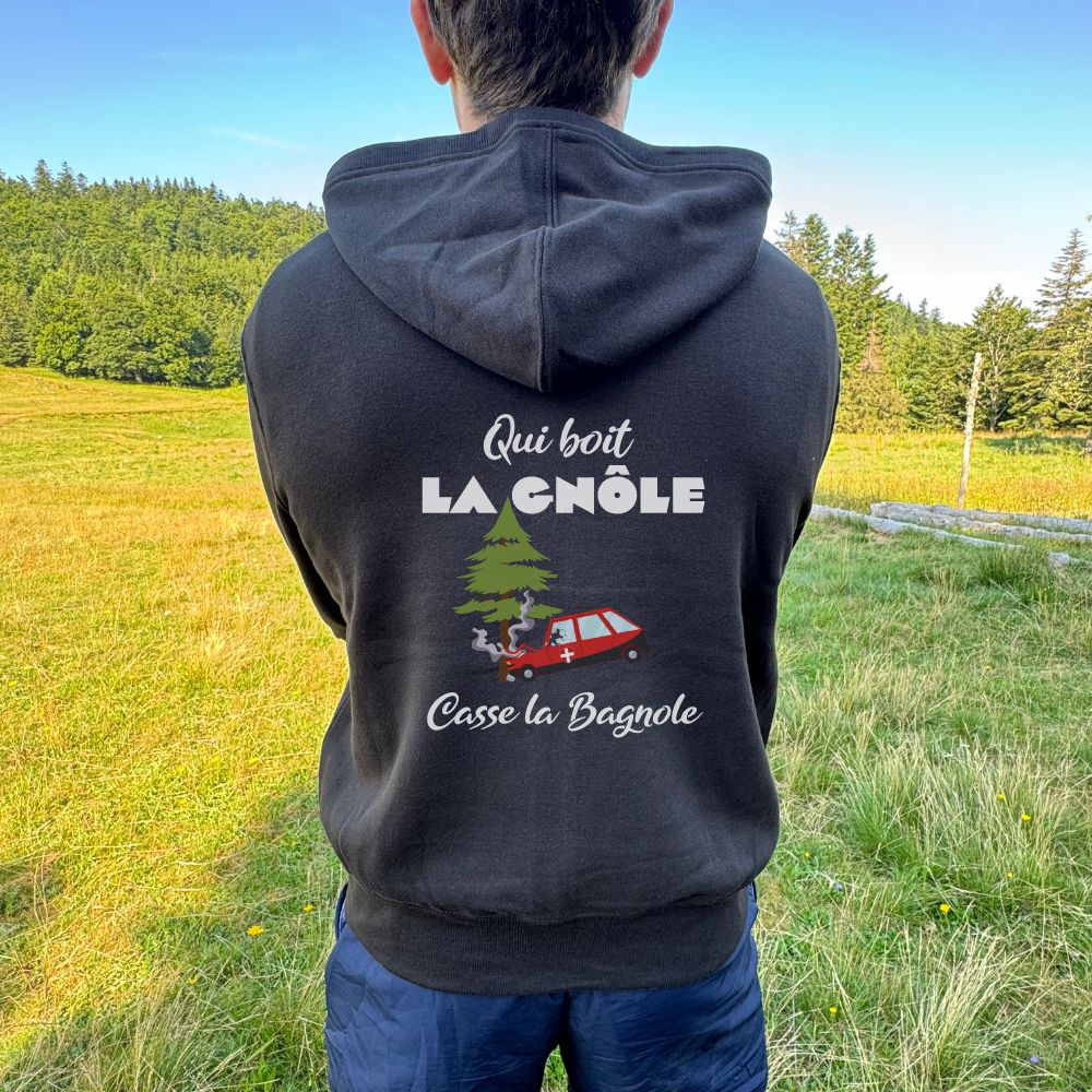 Veste Qui boit la gnole casse la bagnole