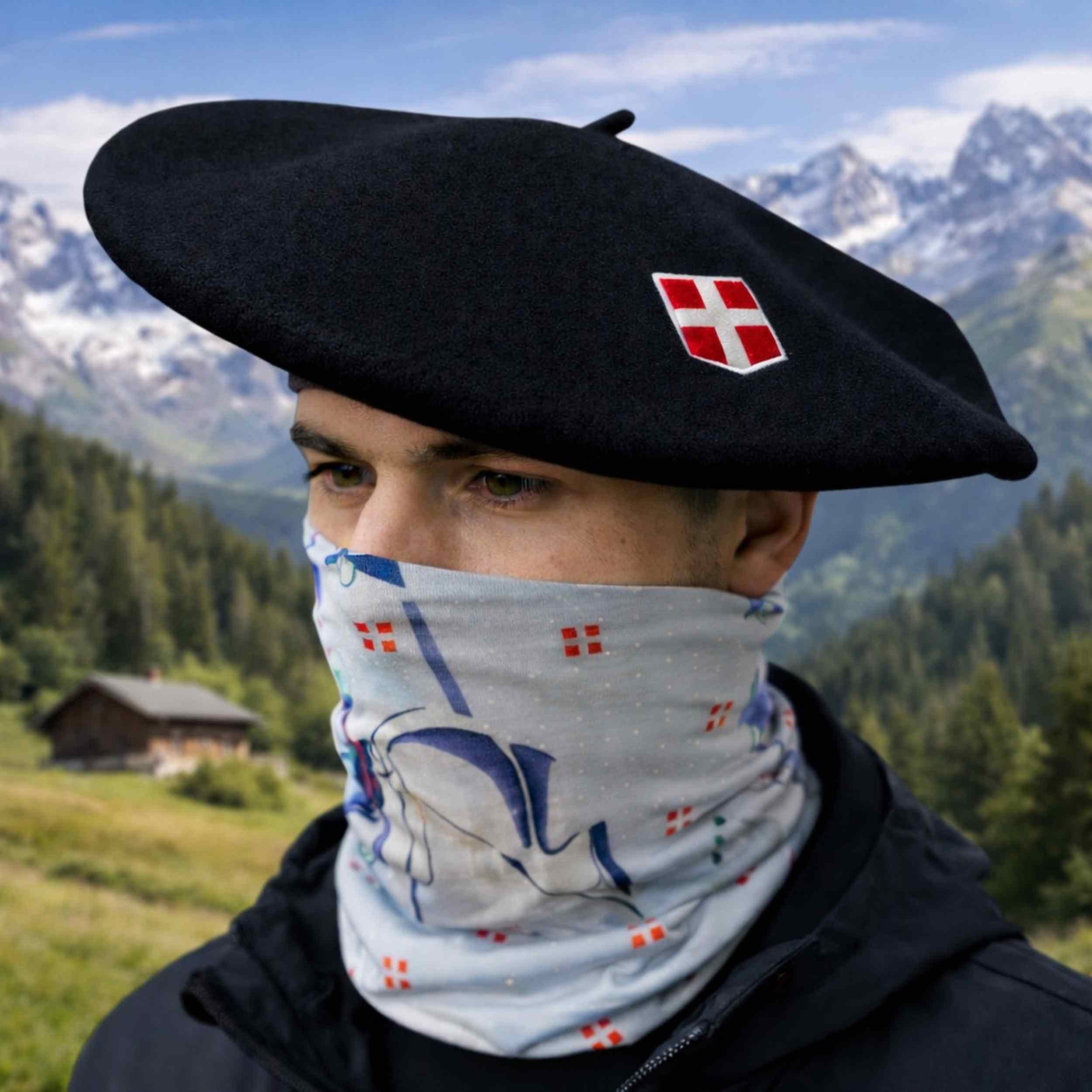 Tarte savoyarde brodée