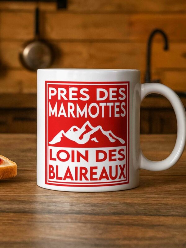 Mug Marmotte Rouge