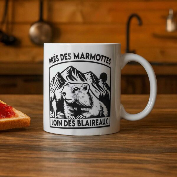 Mug Marmotte Blaireaux