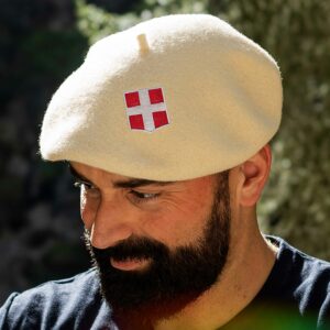 Béret savoie homme écru