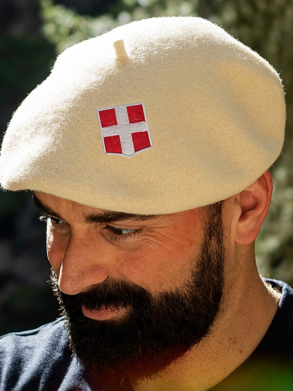 Béret savoie homme écru