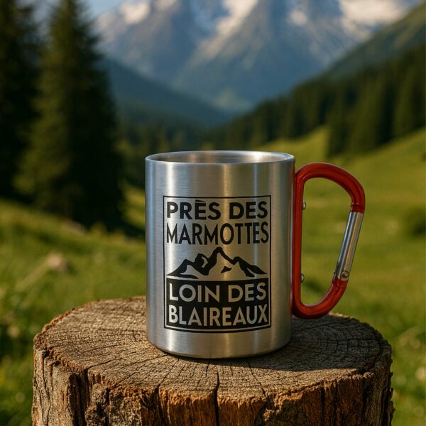 Mug Acier Marmottes
