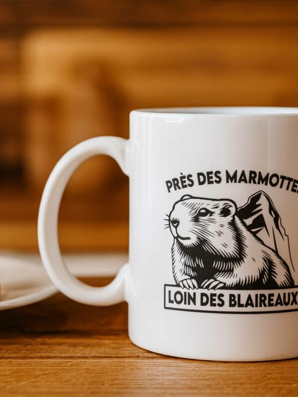 Mug marmotte blaireaux