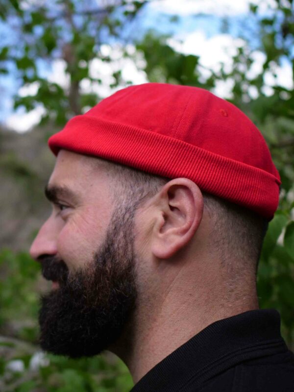 Bonnet Docker Rouge
