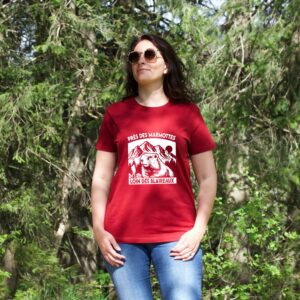 Tee shirt Marmotte Blaireaux - Près des Marmottes loin des Blaireaux (Nouveau modèle)