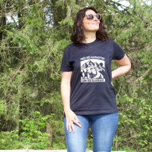 Tee shirt Marmotte Blaireaux - Près des Marmottes loin des Blaireaux (Nouveau modèle)
