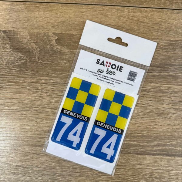 STICKER PLAQUE GENEVOIS